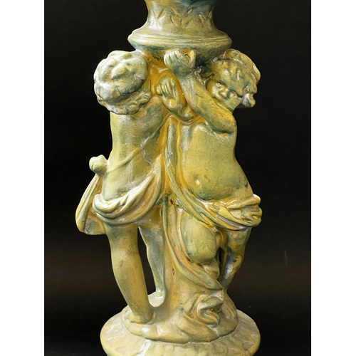 181 - Lamp base, approx 50cm H