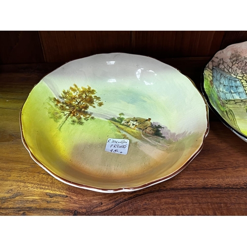 292 - Royal Doulton Bowls, approx 20cm Dia and smaller