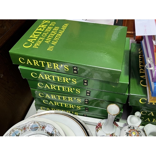 299 - A huge collection of Carters Price guide's from the 80's onwards