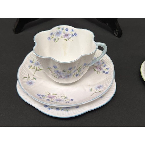 190 - Shelley cups and saucers etc