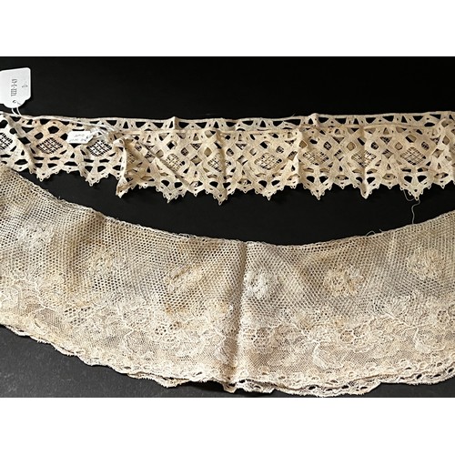 201 - Antique and vintage lace (No measurements for this lot)