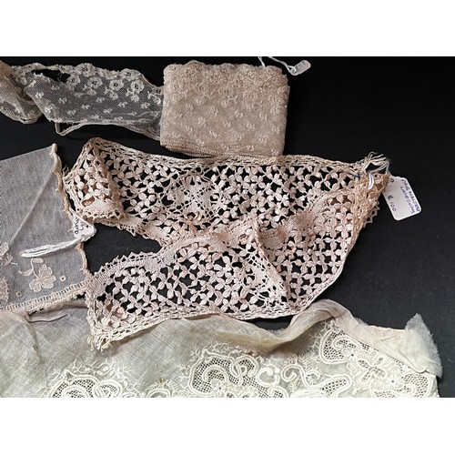 202 - Antique and Vintage lace (No measurements for this lot)