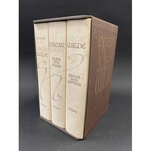 477 - Folio Society- Oscar Wilde, Stories, Plays and Poems, Essays and Letters