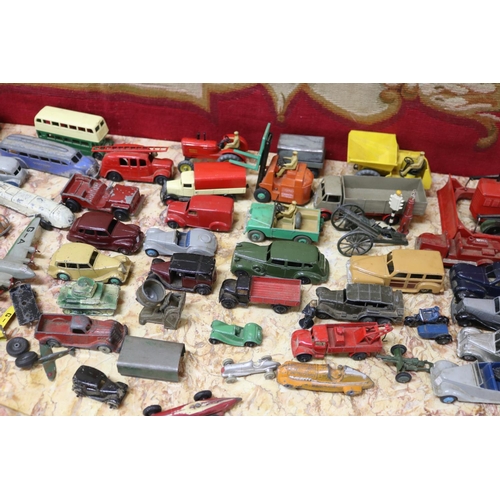 449 - Very good lot of old Dinky diecast vehicles, to include cars, trucks, planes etc of various conditio... 