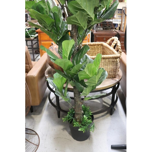 41 - Faux Muse fiddle leaf tree, approx 180cm H