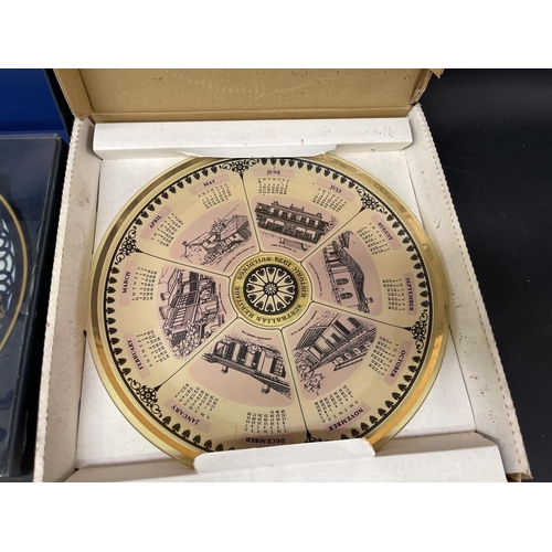 144 - Boxed Bing & Grondahl Diana commemorative plate, along with a boxed Australian Historic Houses plate... 