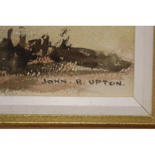 170 - John R. Upton (1892-1987) Australia, A Western Homestead, watercolour, approx 34cm x 49cm