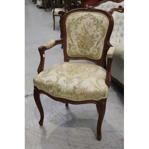 1004 - French Louis XV style armchair