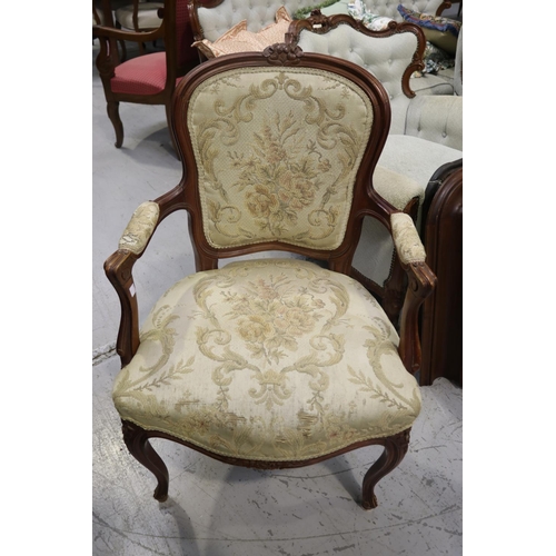 1004 - French Louis XV style armchair