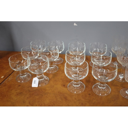 124 - Lot of glassware