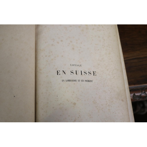 178 - French volume: Antique mid 19th century edition circa 1862 