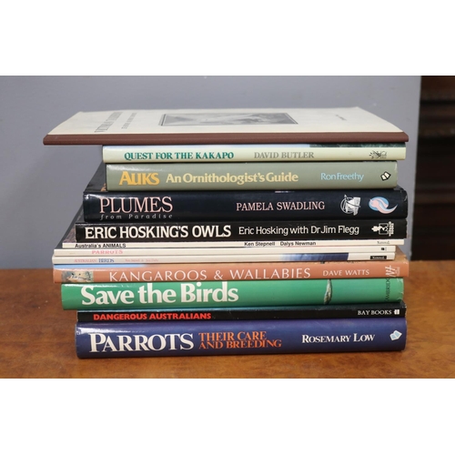 287 - Good assortment of bird related books