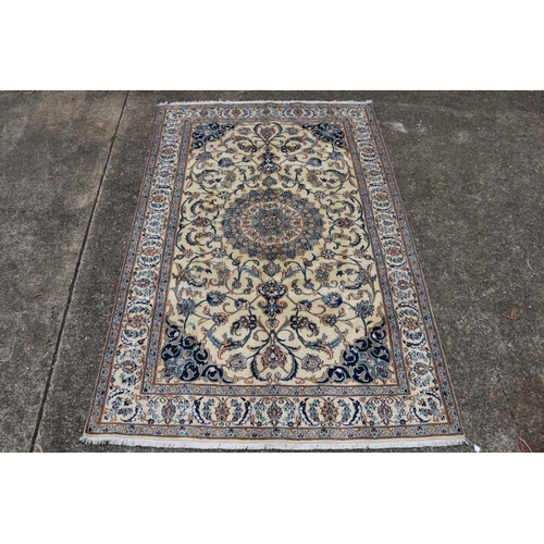 1119 - Fine handmade Persian Tabas, pure wool, approx 303cm x 194cm