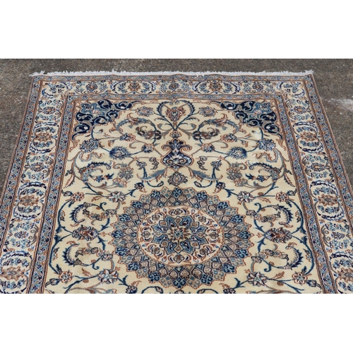 1119 - Fine handmade Persian Tabas, pure wool, approx 303cm x 194cm