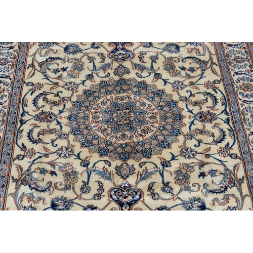 1119 - Fine handmade Persian Tabas, pure wool, approx 303cm x 194cm