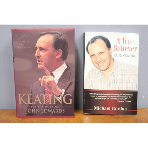 325 - Assortment of Paul Keating related books (4)