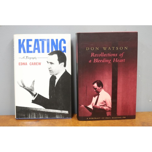 325 - Assortment of Paul Keating related books (4)