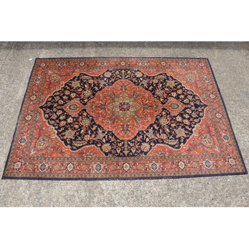 1133 - Vintage Persian Medallion hand knotted wool carpet, , approx 201cm x 290cm