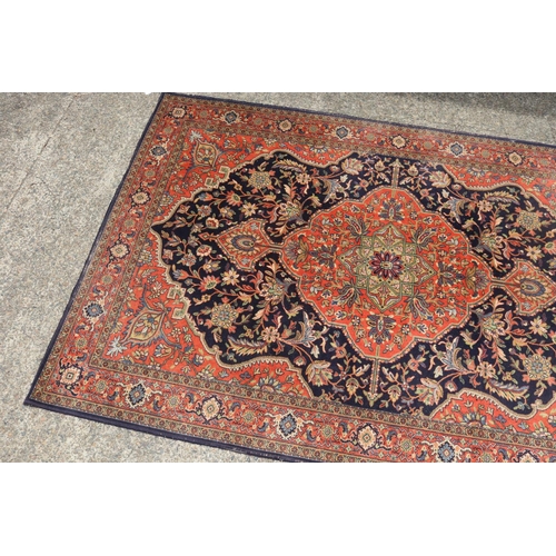 1133 - Vintage Persian Medallion hand knotted wool carpet, , approx 201cm x 290cm