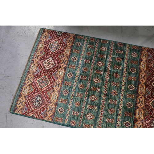 277 - Handknotted pure wool very fine Afghan Khurjin Chobi, approx 80cm x 132cm