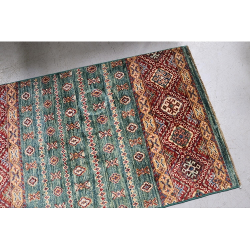 277 - Handknotted pure wool very fine Afghan Khurjin Chobi, approx 80cm x 132cm