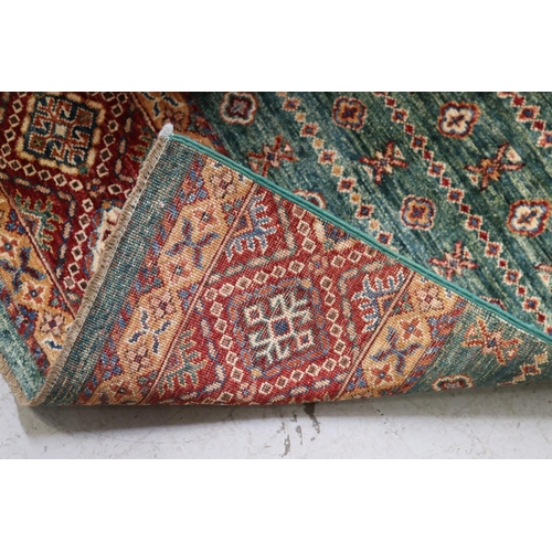 277 - Handknotted pure wool very fine Afghan Khurjin Chobi, approx 80cm x 132cm