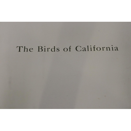 244 - The Birds of California - A Complete Scientific and Popular Account of the 580 Species and Subspecie... 