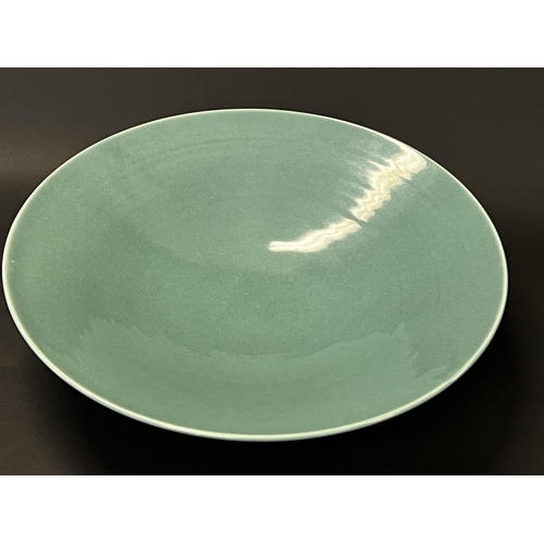 171 - Large Celadon bowl, stamped Anamhj, approx 40cm Dia