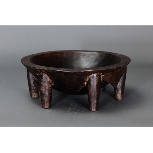 20 - Tanoa Kava Bowl, Samoa / Fiji islands. Carved and engraved hardwood. Kava is drunk both casually and... 