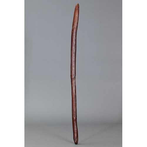 176 - Early FIGHTING Club, Western Australia. Carved and engraved hardwood. Approx L75cm. PROVENANCE John ... 