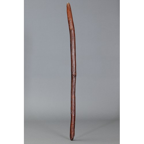 176 - Early FIGHTING Club, Western Australia. Carved and engraved hardwood. Approx L75cm. PROVENANCE John ... 