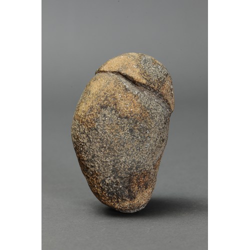 180 - Rare early Phallic Stone, New South Wales. Carved stone. Approx L14 x 8.5cm. PROVENANCE John Magers ... 