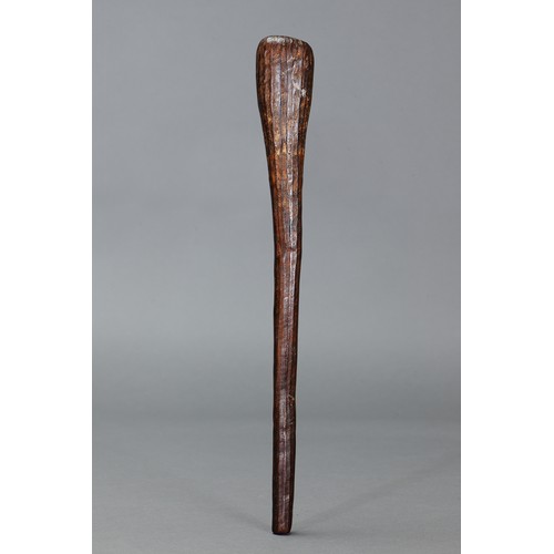 184 - Early Tiwi Throwing Club, Tiwi Group, Melville and Bathurst Islands, Northern Territory. Carved and ... 