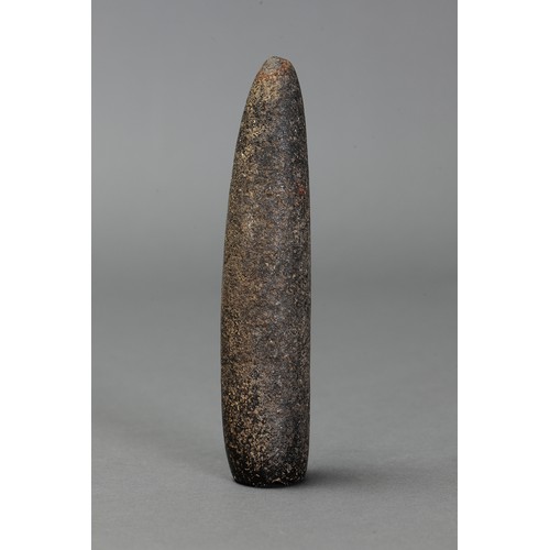 221 - Rare early Shaped Pestle With mortar, Central Highlands, Papua New Guinea. Carved stone. Approx L20.... 