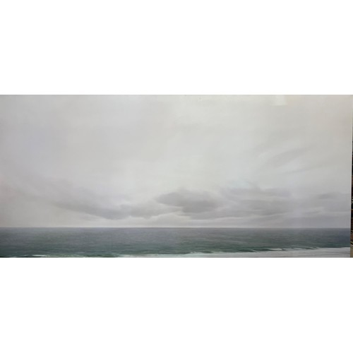 32 - Chris Langlois (1969-.) Australia, Ocean (Diamond Bay 2007) oil on canvas, ex David Bremer Collectio... 