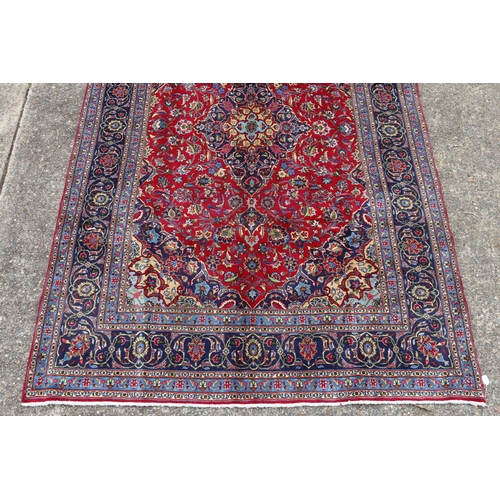 1290 - Handmade Persian wool Khorasan carpet, approx 303cm x 198cm