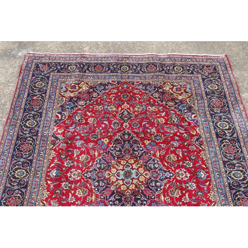1290 - Handmade Persian wool Khorasan carpet, approx 303cm x 198cm