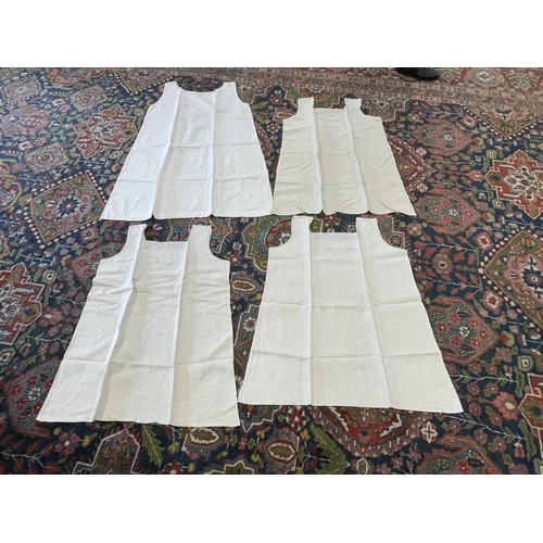 259 - Antique French embroided and initialed nighties (no measurements for this lot) (4)