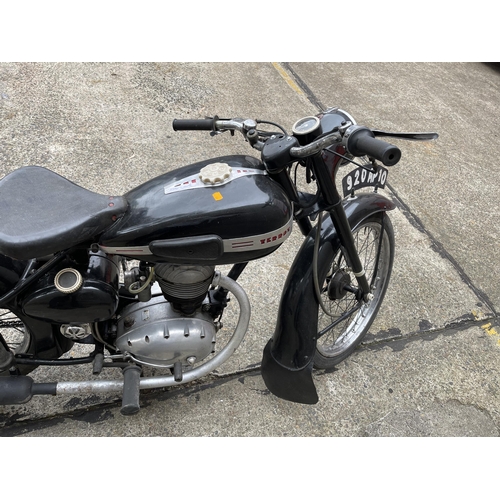 86 - Vintage French Motorbike-Terrot 125 cc 1954, original condition.