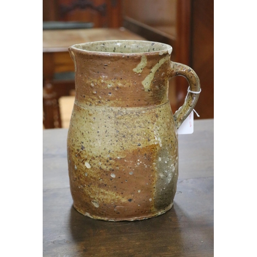 1235 - French stoneware jug, approx 24cm H