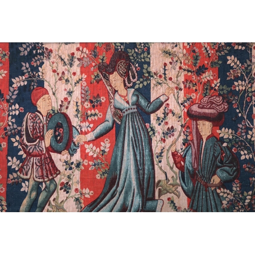 1190 - Robert Four, Louis XIII style wall Aubusson tapestry, titled 