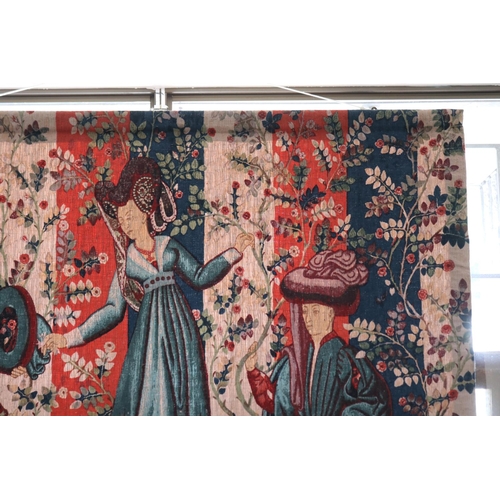 1190 - Robert Four, Louis XIII style wall Aubusson tapestry, titled 