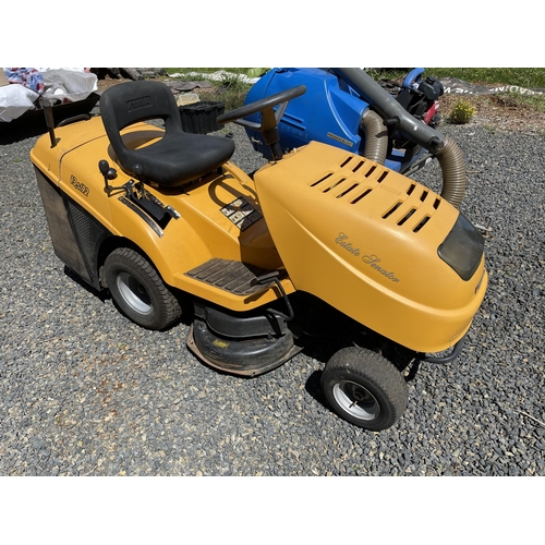 273 - Estate Senator Tiga JR-92  SN 54438   sit on mower, with back catcher, Owners Manual and booklets et... 