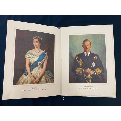 1404 - Rare & extensive single owner collection of 1954 Royal Visit memorabilia from the leading steward, t... 