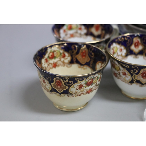 184 - Two Standard china part tea services, one with blue borders and gilt decoration, the other of Art De... 