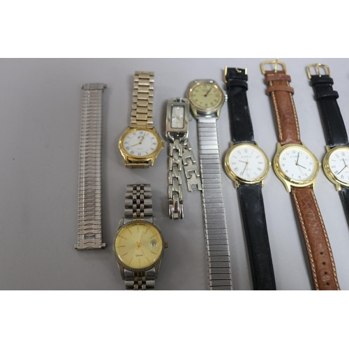 288 - Collection of wristwatches to include Aramis, Quartz, etc, untested / unknown working condition