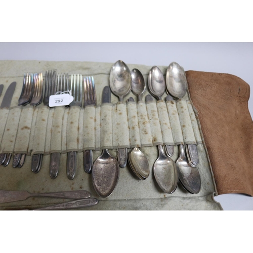 292 - Canteen of American silverplated cutlery from Sears Roebuck