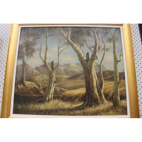 5125 - Henry Vallance, oil on board, signed lower right, approx 63cm x 72.5cm