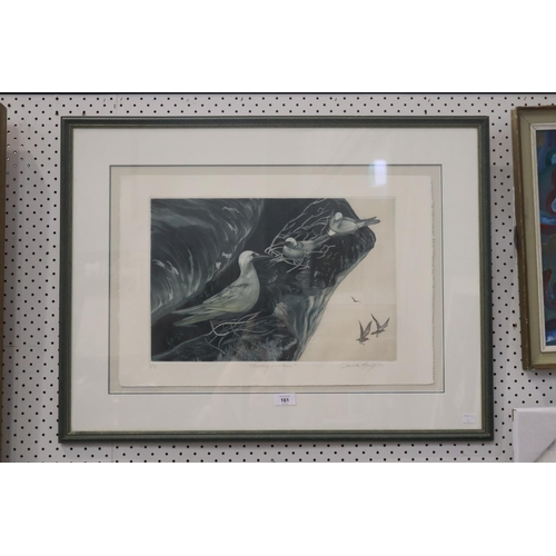 5129 - Pamela Griffith, Nesting Noddies, signed lower right, approx 59cm H x 78cm W (frame size)