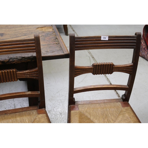 5134 - Set of six English dining chairs, to include two armchairs (6)